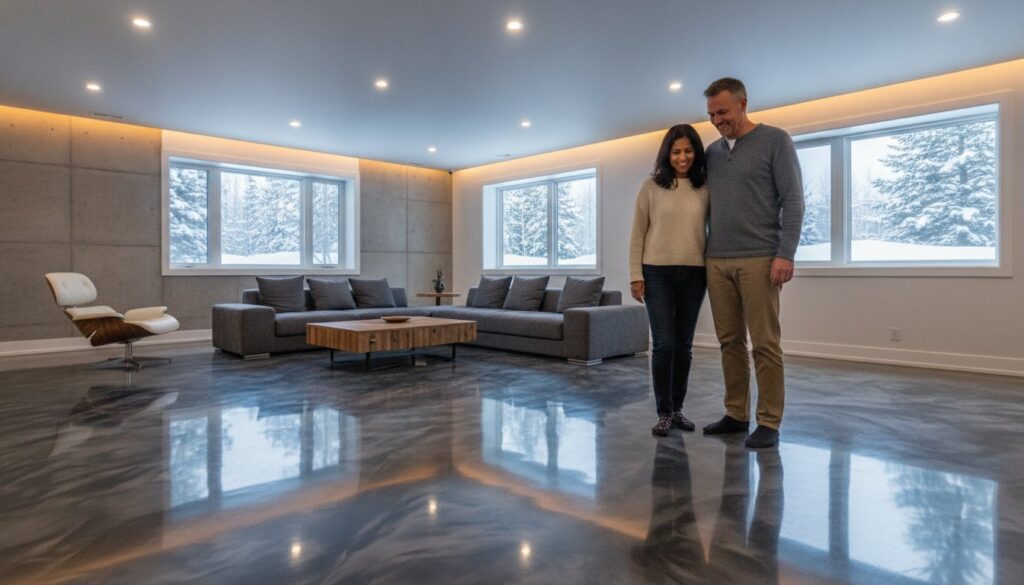 Modern Basement Floor Options: Why Epoxy Basement Floor Coating in Ontario Beats Traditional Choices